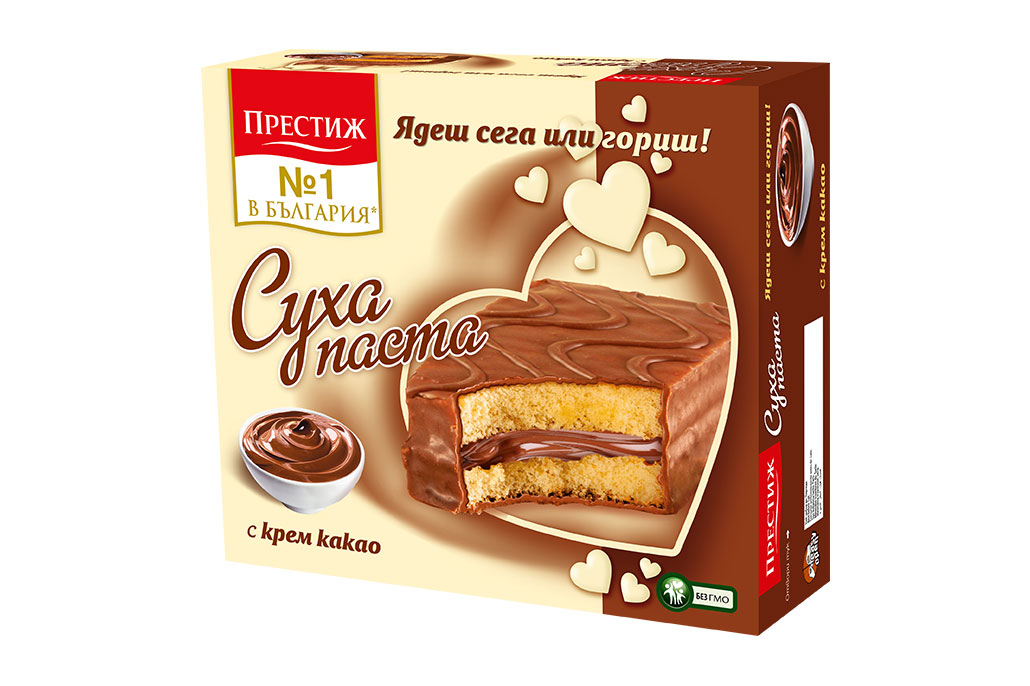 ПРЕСТИЖ суха паста Какао - кутия