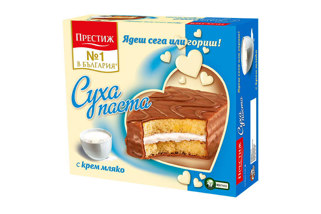 ПРЕСТИЖ суха паста Мляко - кутия