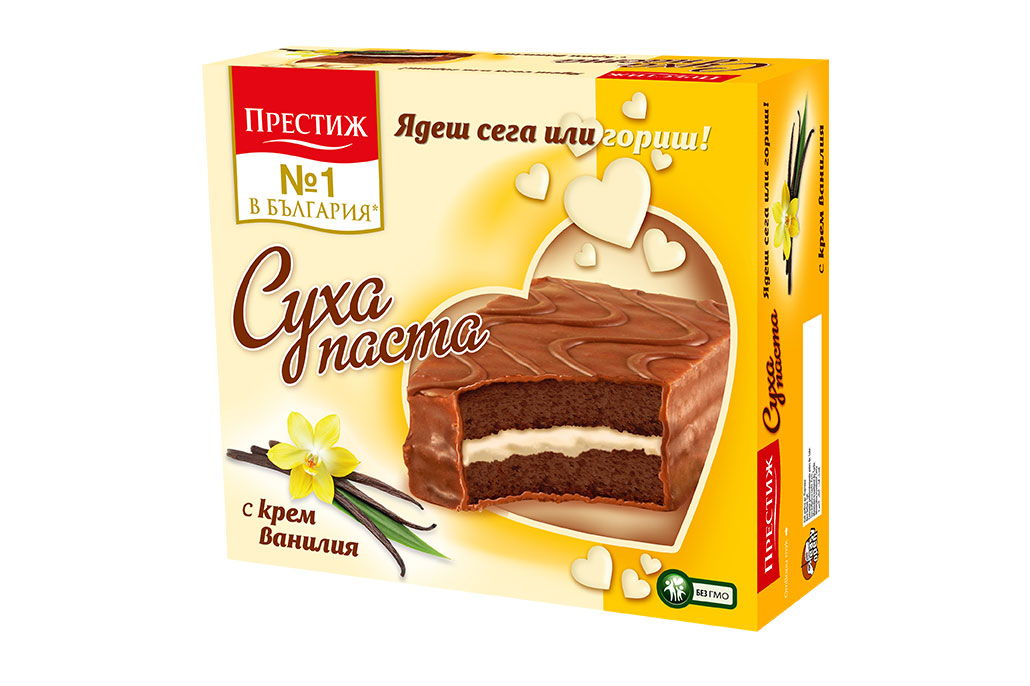 ПРЕСТИЖ суха паста Ванилия - кутия