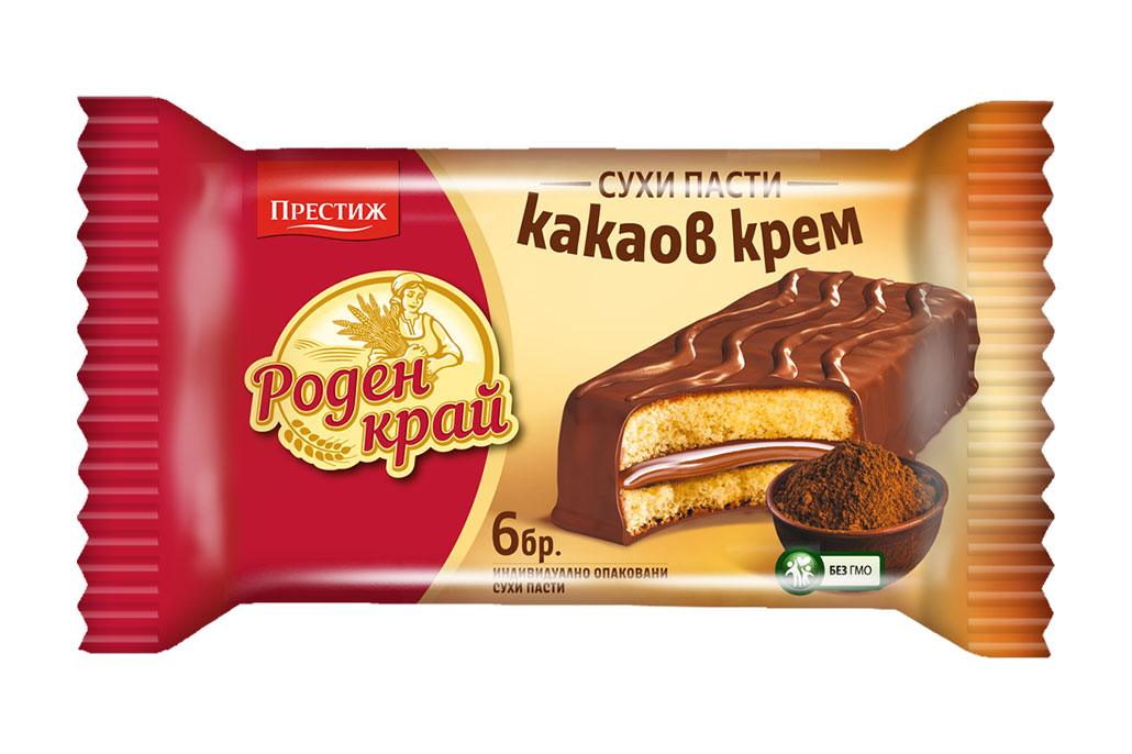 РОДЕН КРАЙ сухи пасти Какаов крем