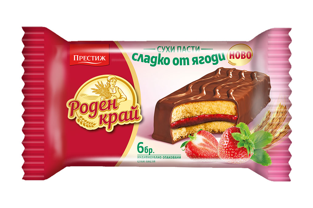 РОДЕН КРАЙ сухи пасти Сладко от ягоди