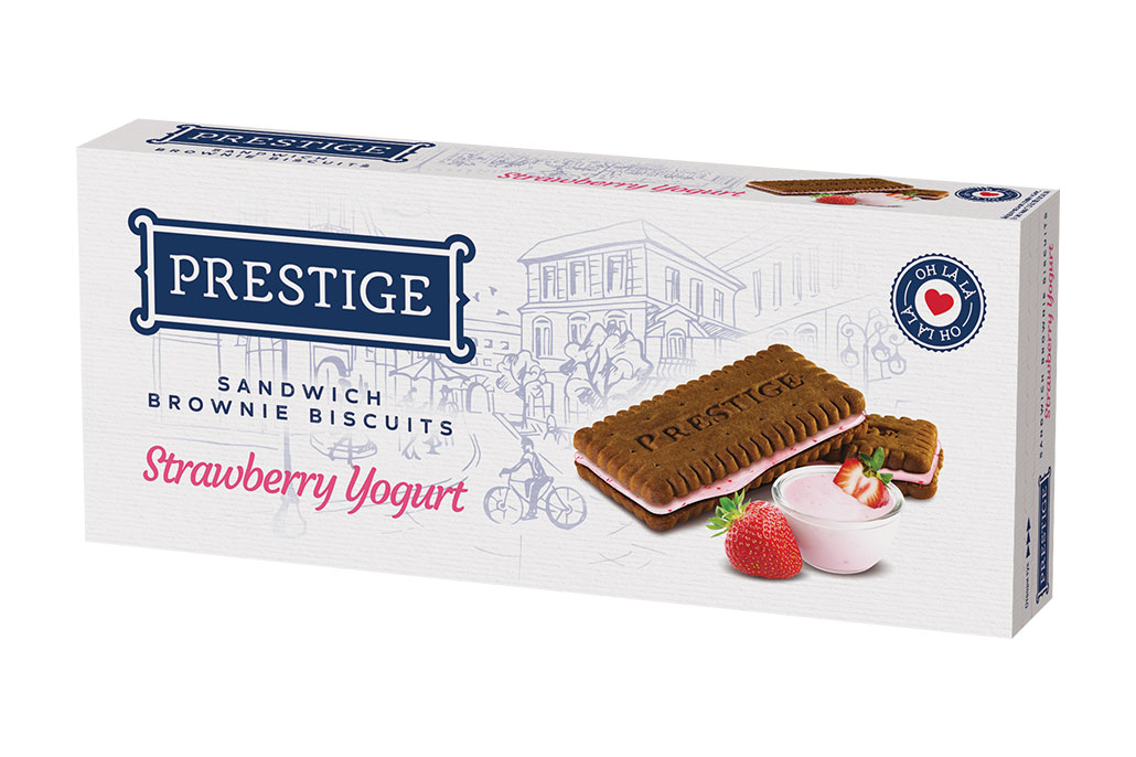 PRESTIGE Oh Lá Lá BROWNIE Йогурт Ягода 153г