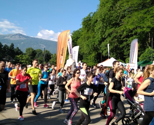 Благотворително бягане „Дари времето си на 5kmrun“ 2017