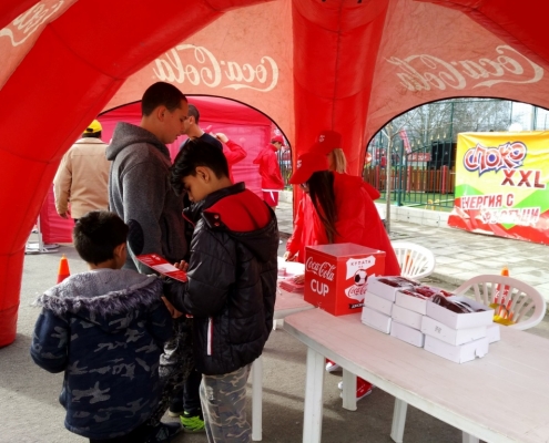 ПРЕСТИЖ И COCA-COLA ЗАЕДНО В ПОДКРЕПА НА ДЕТСКИЯ ФУТБОЛ